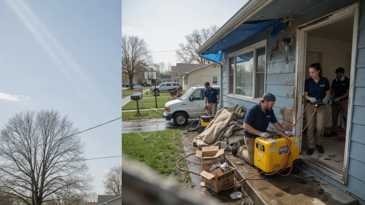 Basement Flood Cleanup in Havensville, KS near me